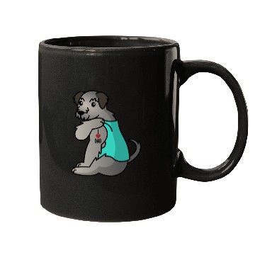 Discover I Love Dad Irish Wolfhound Mugs