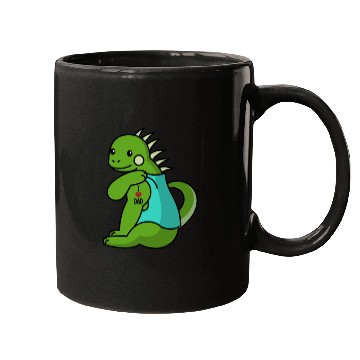 Discover I Love Dad Iguana Reptile Mugs