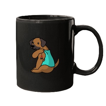Discover I Love Dad Rhodesian Ridgeback Mugs