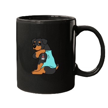 Discover I Love Dad Rottweiler Mugs