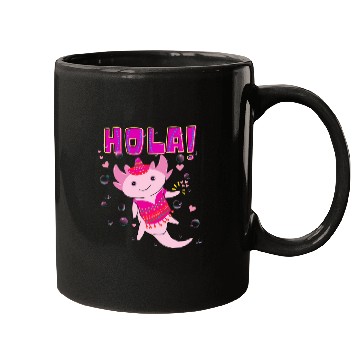 Discover Hola Cute Axolotl - 9 Mugs