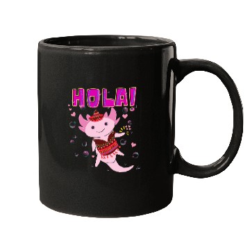Discover Hola Cute Axolotl - 14 Mugs