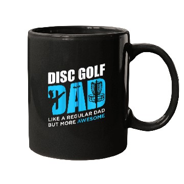 Discover Disc Golf Vintage Funny Disc Golfing Dad Lover Mugs
