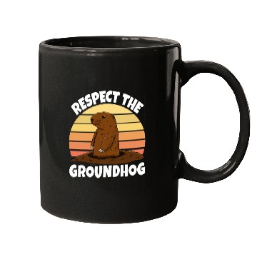 Discover Respect The Groundhog Mugs