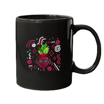 Discover Beets Vegetable Mugs, Fresh Beets Wearing