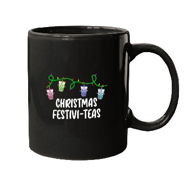 Discover Boba Tea Relax Christmas Cute Kawaii Bubble Milk Mugs