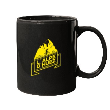 Discover L Alpe D Huez Road Cycling Mountain Climb Mugs