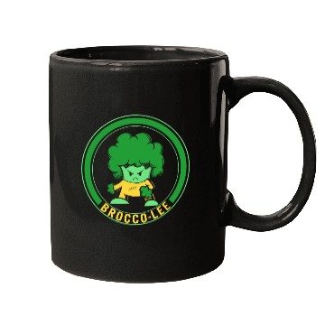 Discover Vegetables Mugs, Brocco-Lee Funny Vegetable