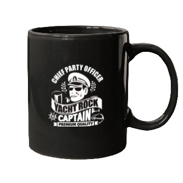Discover Chief Party Officer Yacht Rock Captain Mugs