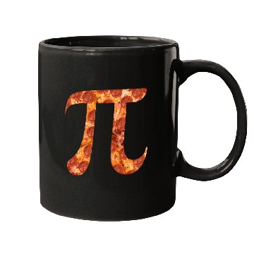 Discover Pepperoni Pizza Pi Mugs
