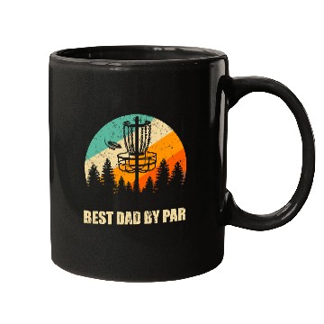 Discover Retro Disc Golf Best Dad Mugs Sunset Vintage