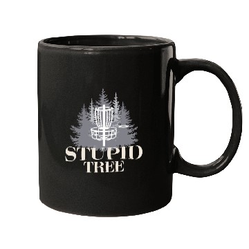 Discover Stupid Tree Funny Disc Golf Product Mugs