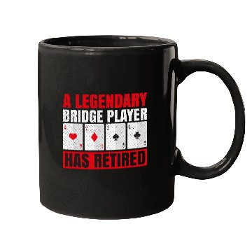 Discover Bridge Quote for a Retired Bridge Player Mugs