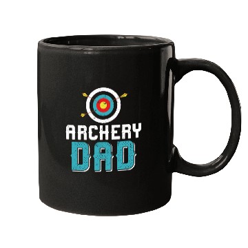 Discover Archery Bow Archer Dad Father Mugs