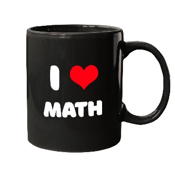 Discover I love math Mugs