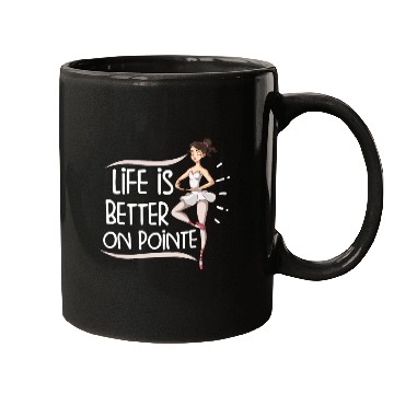 Discover Ballet Ballerina Dance Dancer Dancing Ballet Gift Mugs