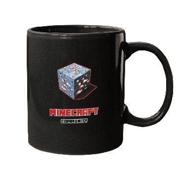 Discover Cube red ore dark - Community Mugs