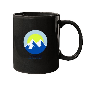 Discover Support Ukraine! Loud Local Blue & Yellow Logo Mugs