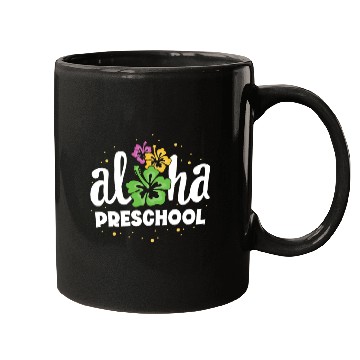 Discover Aloha Preschool Pre-K Teacher First Day Back to Mugs