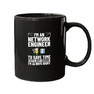 Discover Network Engineer Director Computer Engineering Mugs