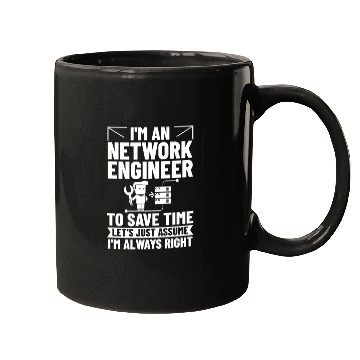 Discover Network Engineer Director Computer Engineering Mugs