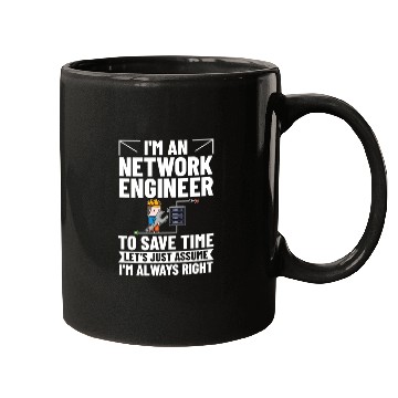 Discover Network Engineer Director Computer Engineering Mugs
