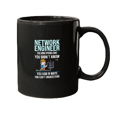 Discover Network Engineer Director Computer Engineering Mugs
