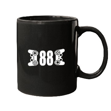 Discover Eighty Eight 88 gaming gamer number Mugs