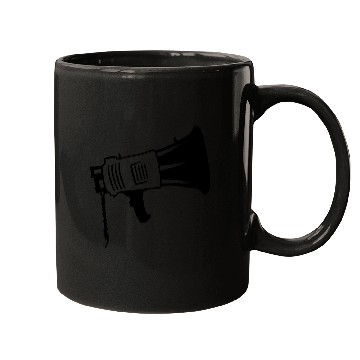Discover Megaphone propaganda icon loudspeaker Mugs