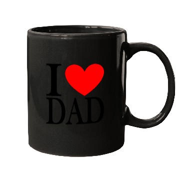 Discover I LOVE DAD Mugs