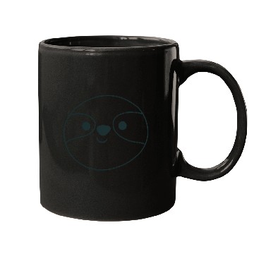 Discover slothy happy face Mugs