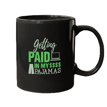 Discover Paid In Pajamas Work From Home Online Worker Mugs