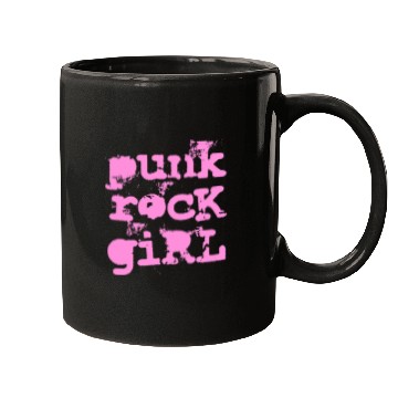 Discover Punk Rock Girl Mugs