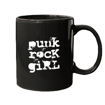 Discover Punk Rock Girl Mugs