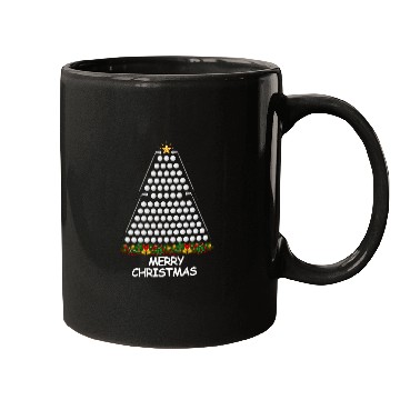 Discover Golf Christmas Tree Merry Christmas Mugs