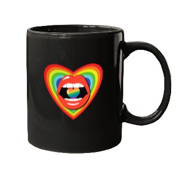 Discover Pop art pride, lgbt community Mugs