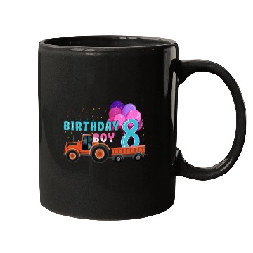Discover Birth Born Age 8 Year Old Boy Ranch Farm Tractor Mugs