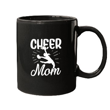 Discover Womens Cheer Mom Gymnastics Cheerleading Mom Squad Mugs