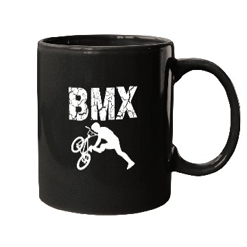 Discover bmx race bike cyclist rider trick Mugs