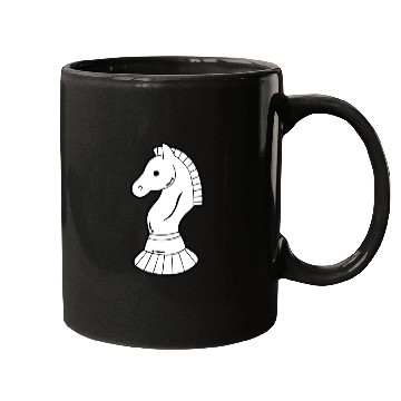 Discover Chess Horse Symbol Mugs