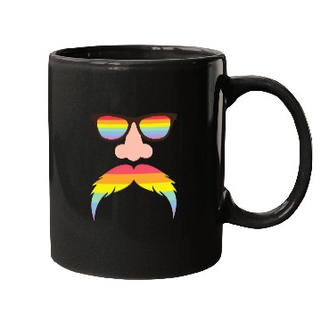 Discover Gay flag color - Pride quote lgbt community Mugs