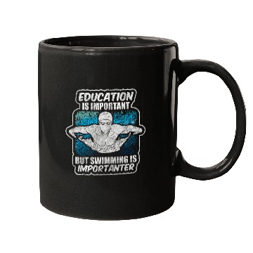 Discover Swimmer Beach Hobby Sport Mugs