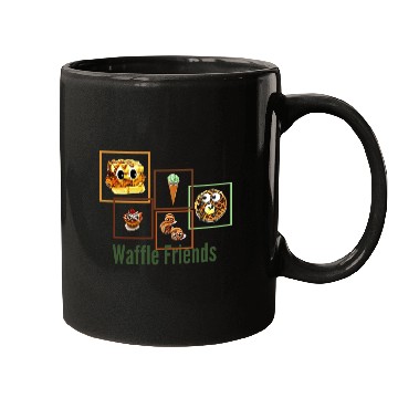 Discover Waffle Friends Mugs