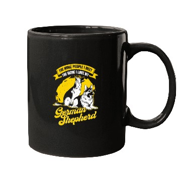 Discover German Shepherd Dog Lover Gift Mugs