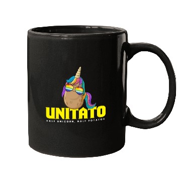 Discover Unitato Potato Unicorn Mugs