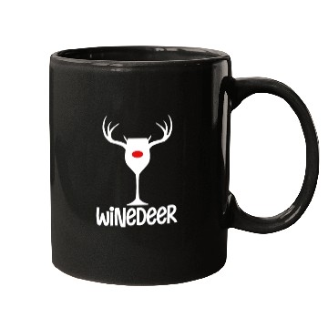 Discover Wine Deer Mugs