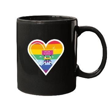 Discover LGBT Pride be yourself Mugs