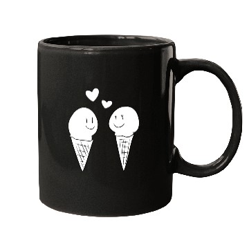Discover love eat ice cream valentines day sweet Mugs