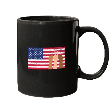Discover USA Mugs Women Men Patriotic American Flag