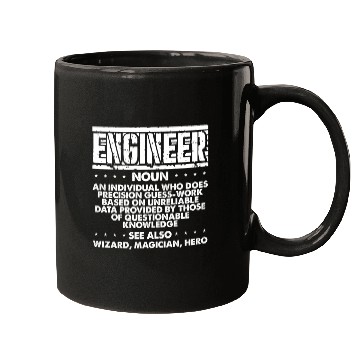 Discover Engineer Gifts Precision Guesswork Wizard Mugs